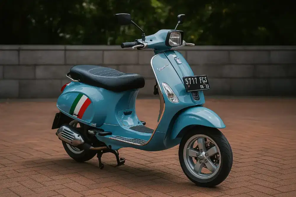 Vespa 150 3vie th 2013 pajak on mesin terawat