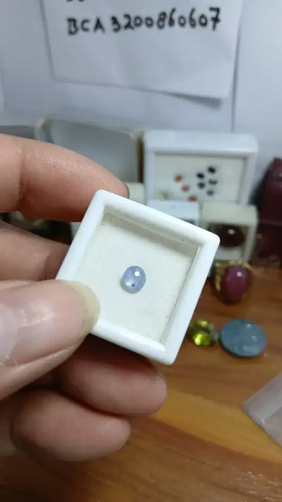 Natural star blue sapir srilanka est.1,5ct