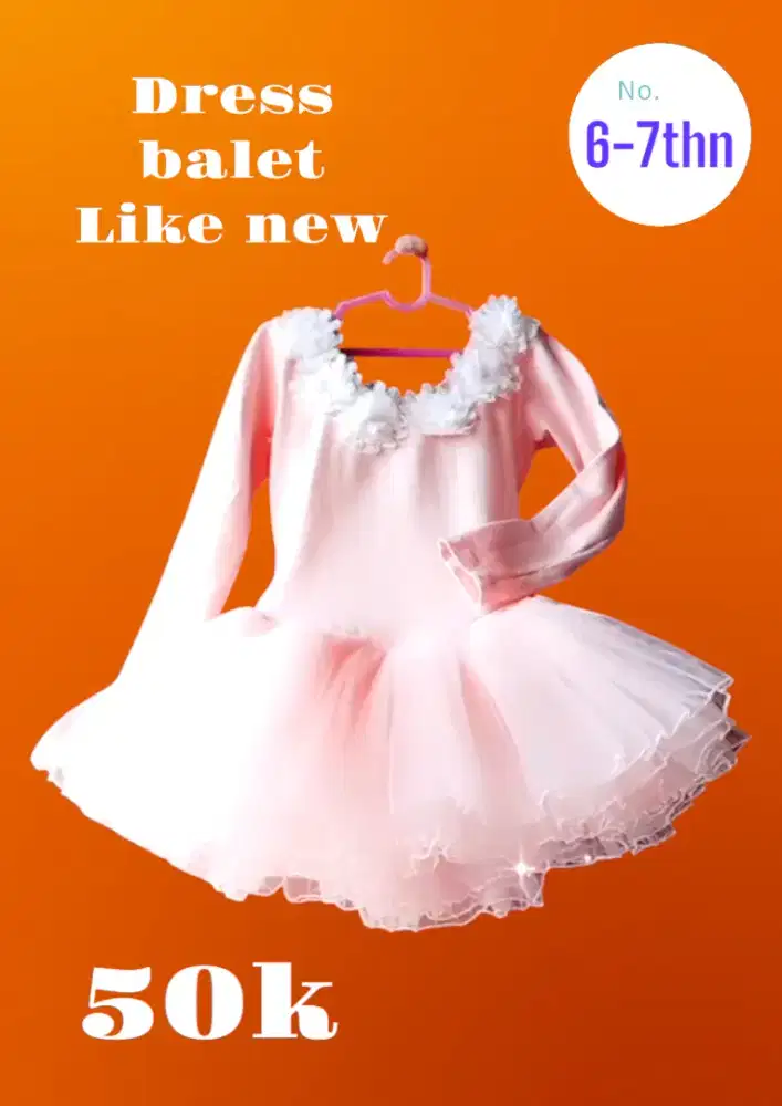 Dress balet anak cewe