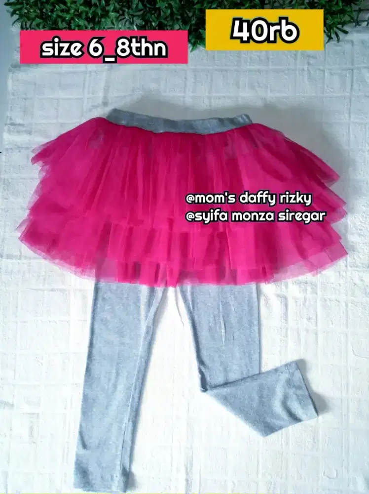 Lejing anak cewe size 3_9thn