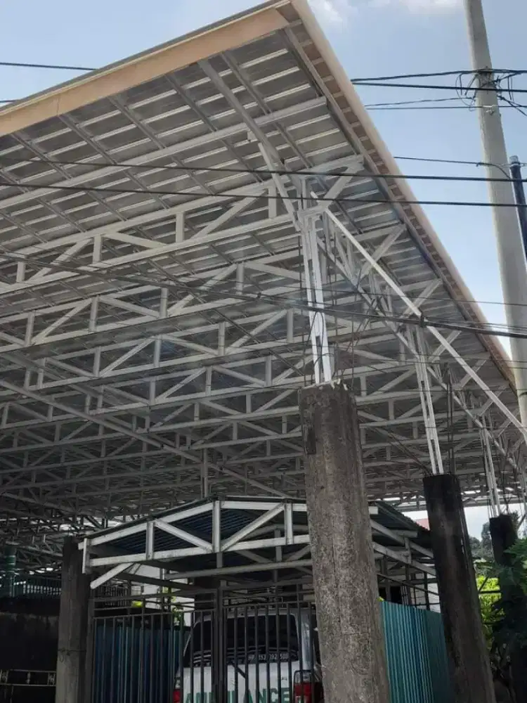 Tukang pasang kanopi baja ringan murah cepat