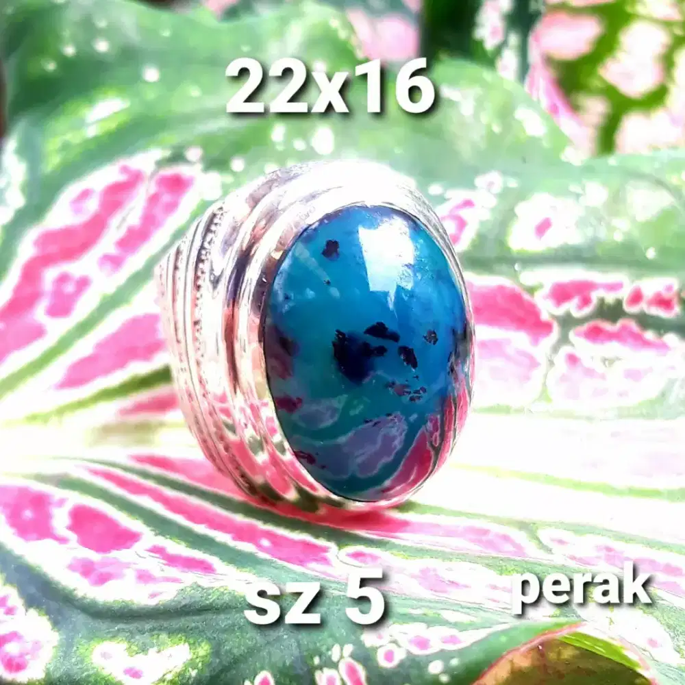 Cincin perak bacan doko ternate