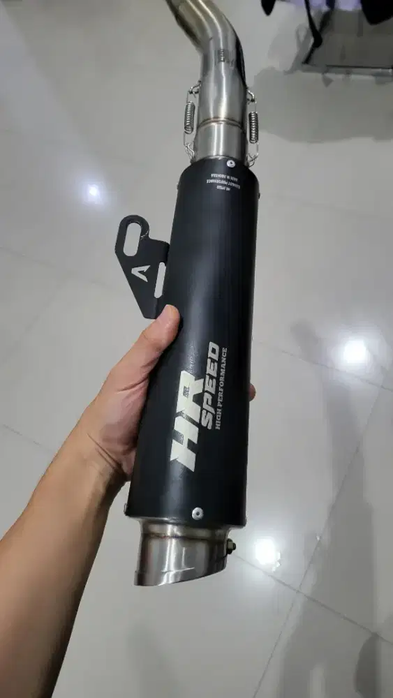 Knalpot HR Speed CBR GSX R15 edisi gajadi pake
