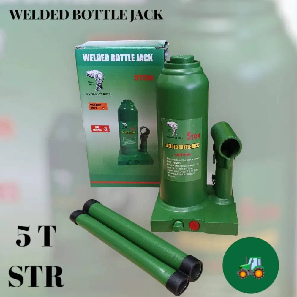 Dongkrak Botol 5 Ton Hijau