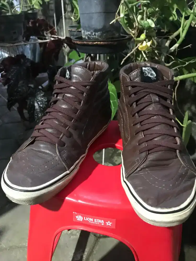 Vans SK8-HI Leather Size 42