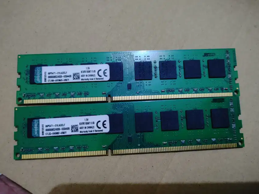 RAM DDR3 8GB dua keping