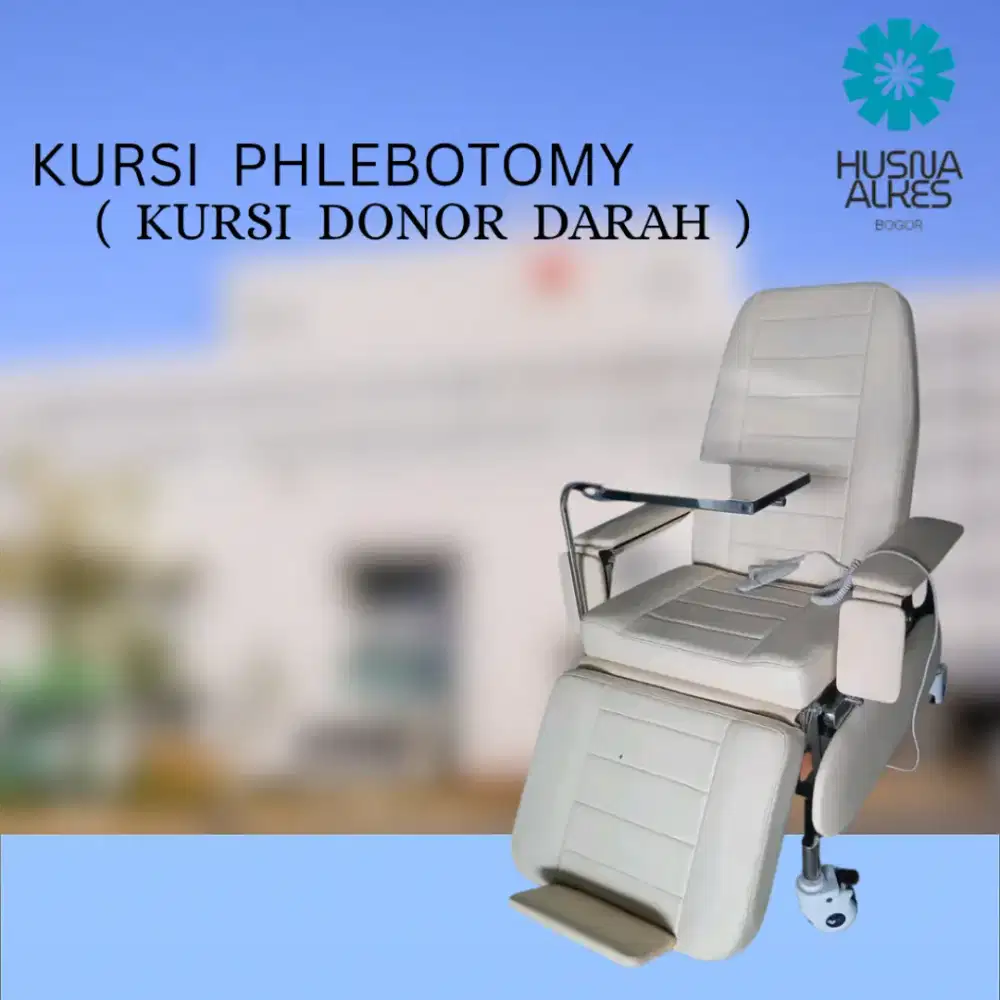 Kursi phelebotomy elektrik/kursi THT elektrik/kursi donor elekrik