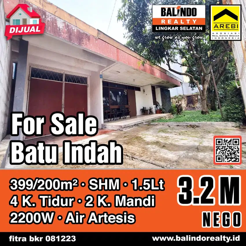 Batu Indah dekat Bantununggal Bandung Kota, Murah, Cocok U/ Investor