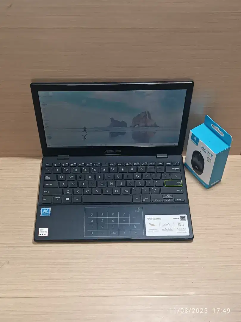 NOTEBOOK ASUS E20MA RAM 4 SSD 256 INTEL CELERON
