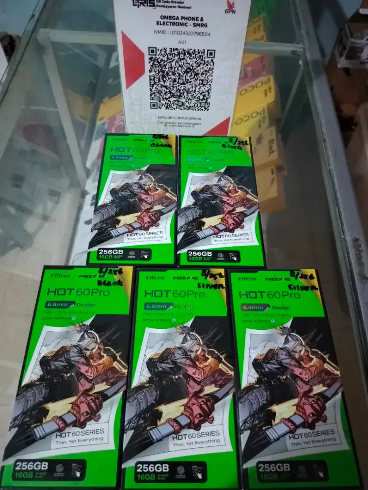 NEW INFINIX HOT60PRO 8/256 GARANSI RESMI 1 TAHUN