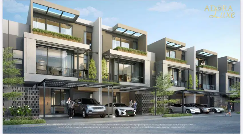 Rumah di BSD Adora Luxe Terravia Cantik Dekat Mall Eastvara