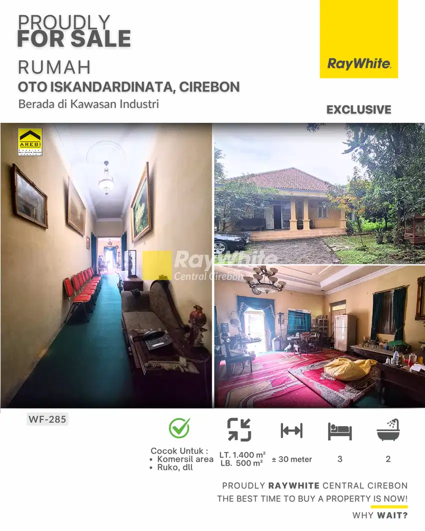 Jual Rumah di Area Industri Palimanan, Cirebon