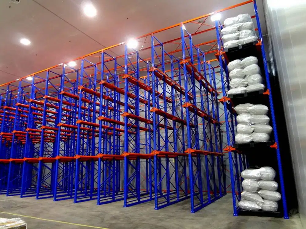 RAK GUDANG KAPASITAS 8TON TINGGI 6MT LEBAR CUSTOM READY STOK