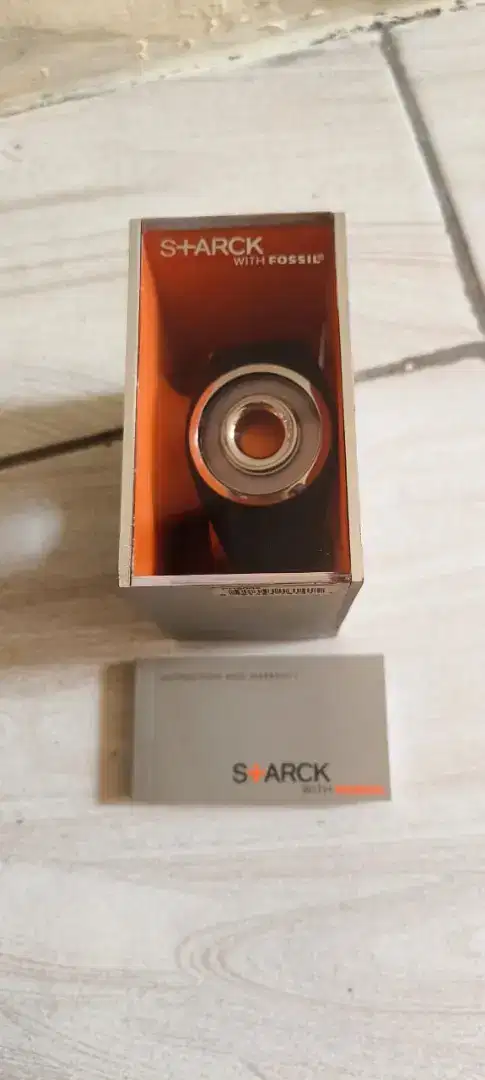 jam fossil s+arck unik lucu mulus