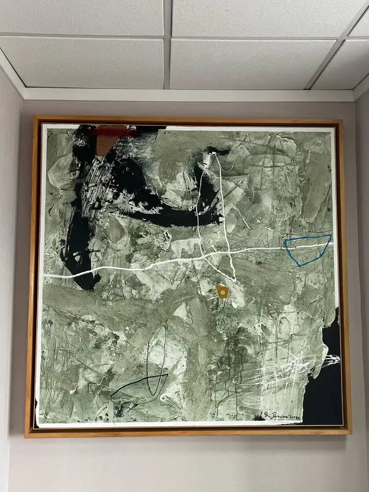 Lukisan Abstrak Original Sri Pramono