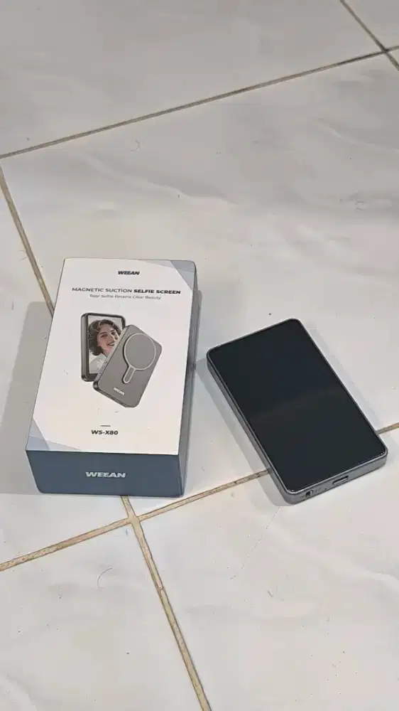 WEEAN WS-X80 Selfie Screen Monitor Vlog Magnetic Magsafe Wireless