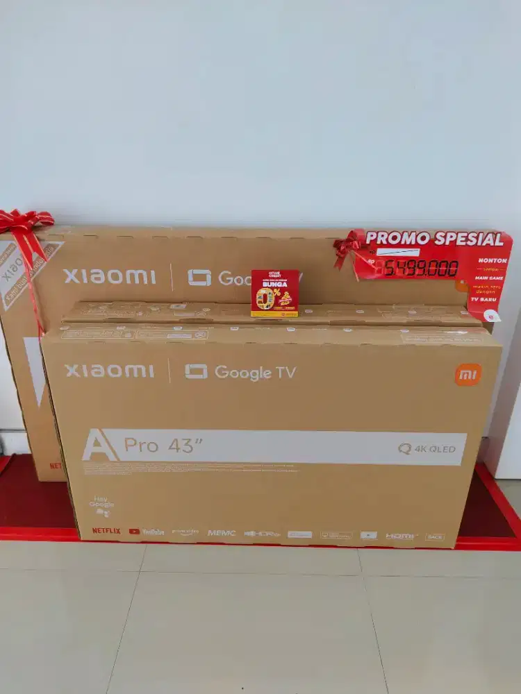 XIAOMI SMART TV SYARAT KTP ASLI, BISA KREDIT DAN PROSES CEPAT
