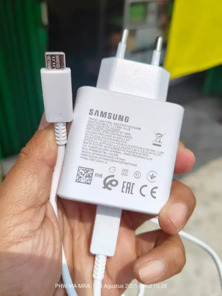 Charger Original Samsung 45W ( SUPER FAST CHARGING )