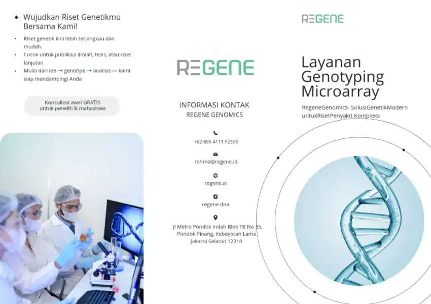 Layanan Genotyping DNA dengan Teknologi Illumina iScan