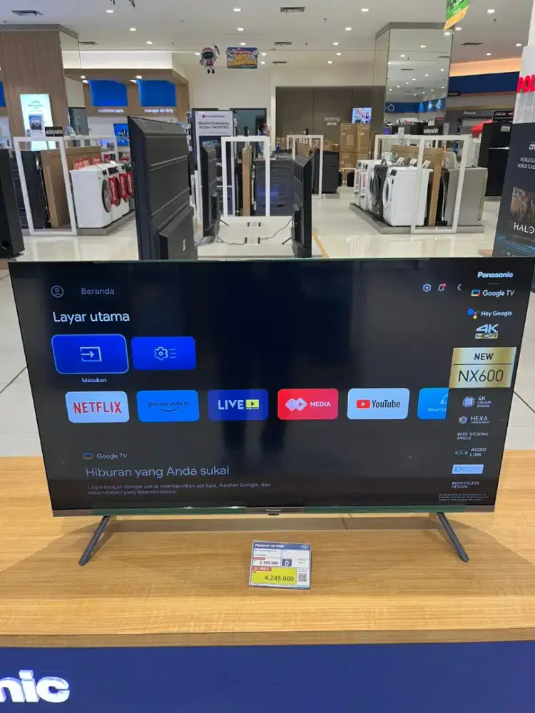 Kredit smartTV panasonic hanya dengan KTP