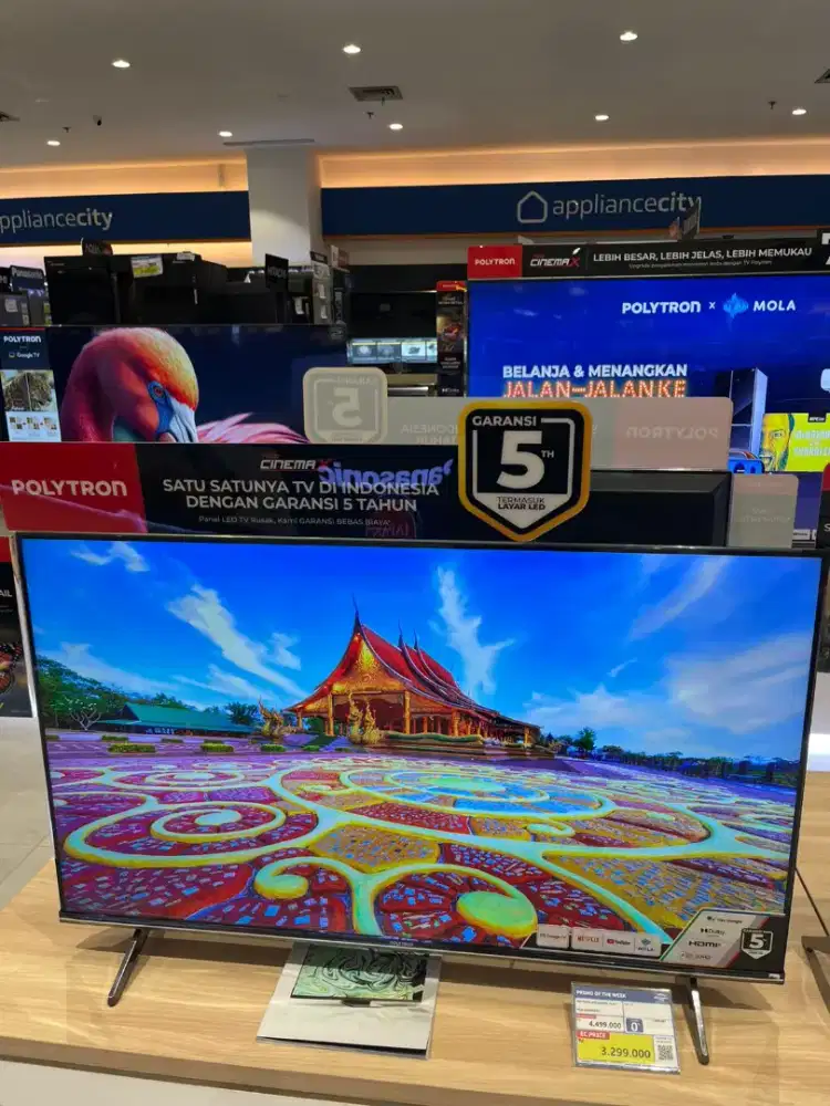 Kredit SmartTv polytron Hanya dengan KTP
