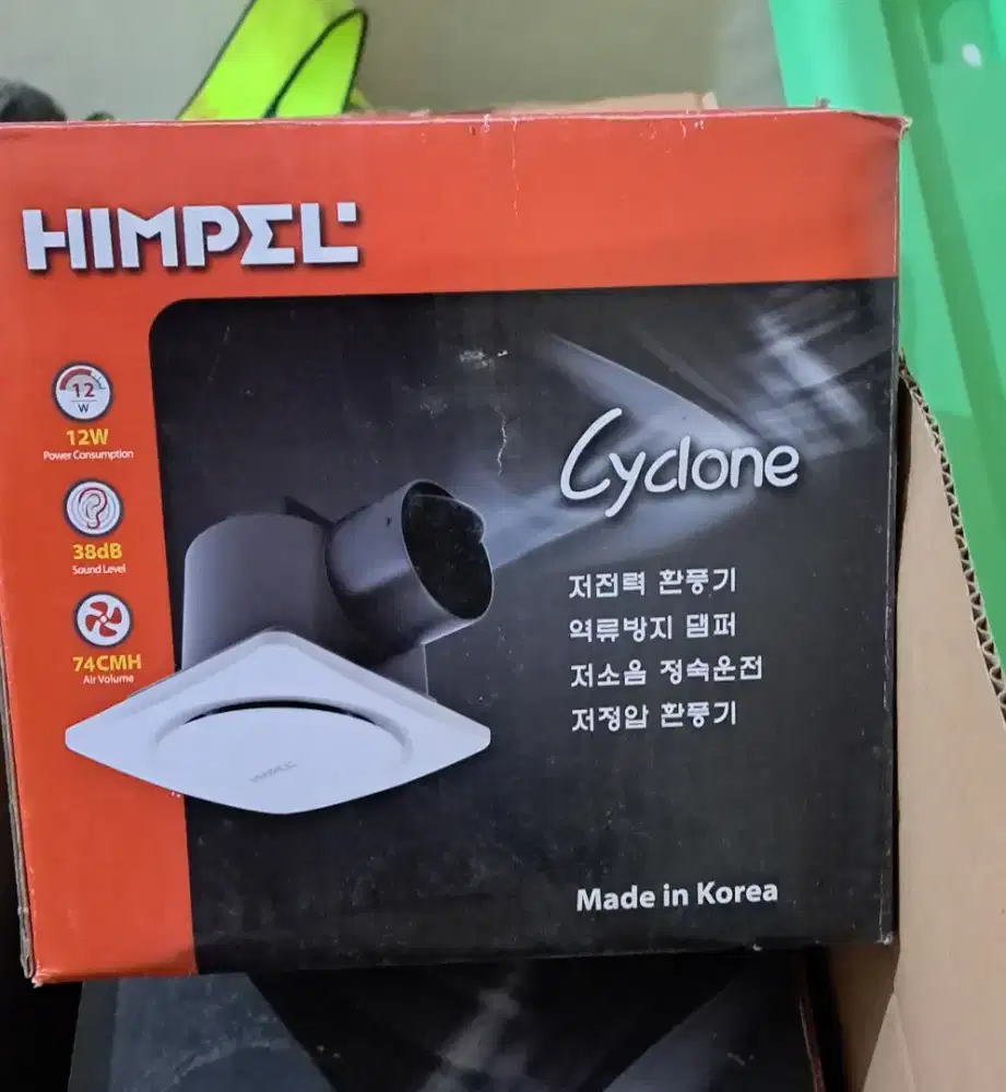 Exhaust Himpel model flat eksklusif msh baru 100%