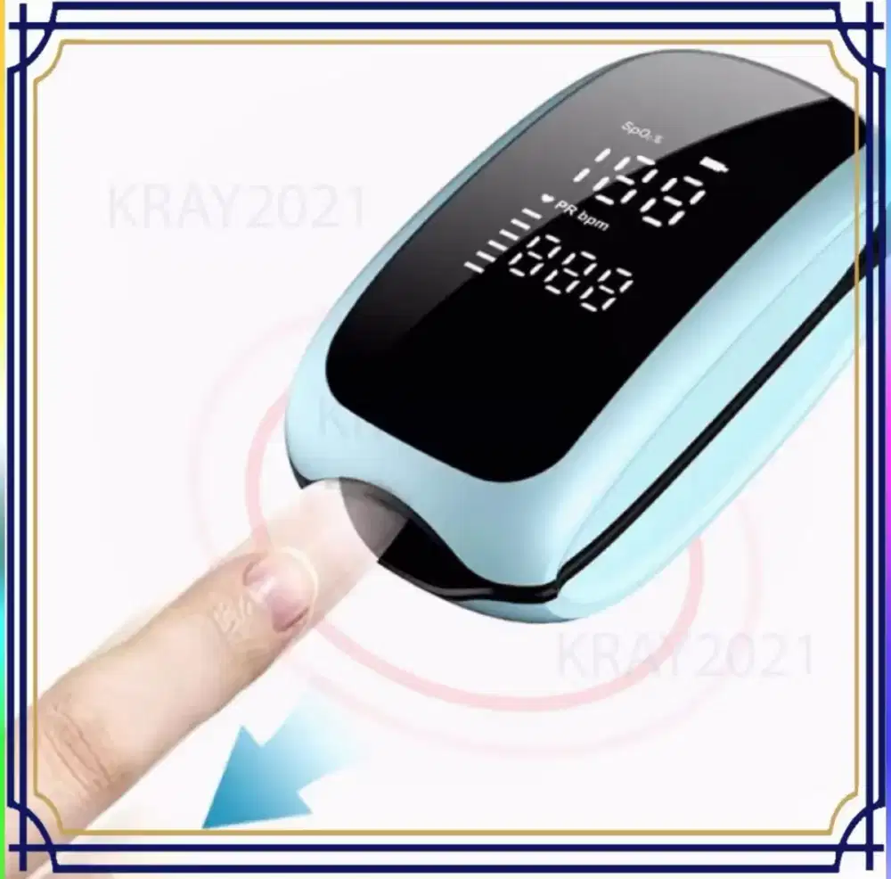 Oximeter Fingertip X1805 1warna Oxymeter Pulse Alat Ukur Kadar oksigen