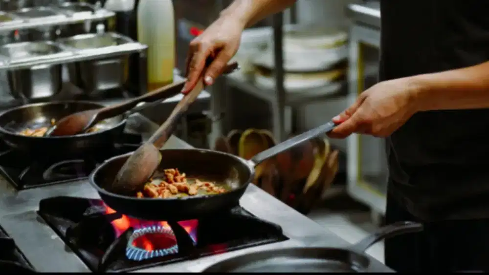 Koki dapur Masak Masakan Babi/B2/Non Halal Food