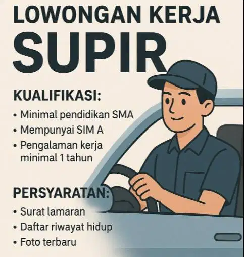 Supir Pribadi / Driver Bos