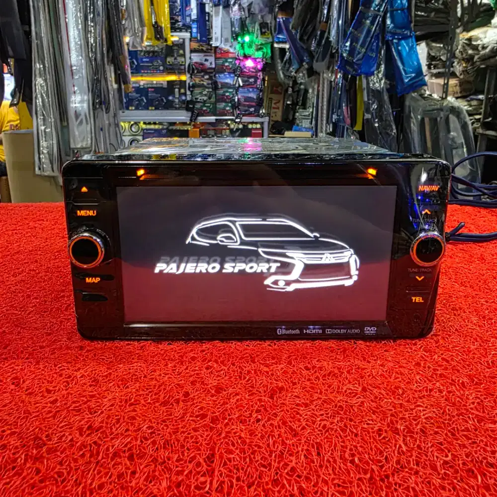 Head Unit Clarion NX407AM Bluetooth ex Mitsubishi PAJERO SPORT 2018