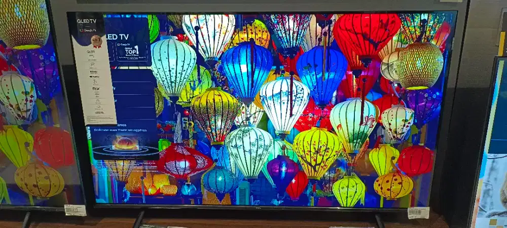 TCL QLED GOOGLE TV 43 INCH (KREDIT TANPA DP)