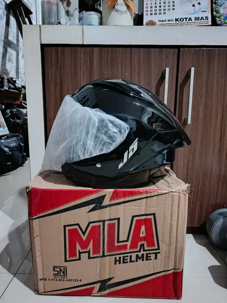 MLA J5 WARNA HITAM Glossy, KONDISI BARU