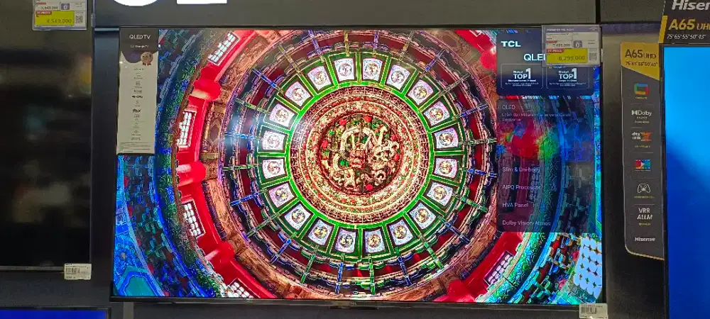 TCL QLED GOOGLE TV 50 INCH (KREDIT TANPA DP)