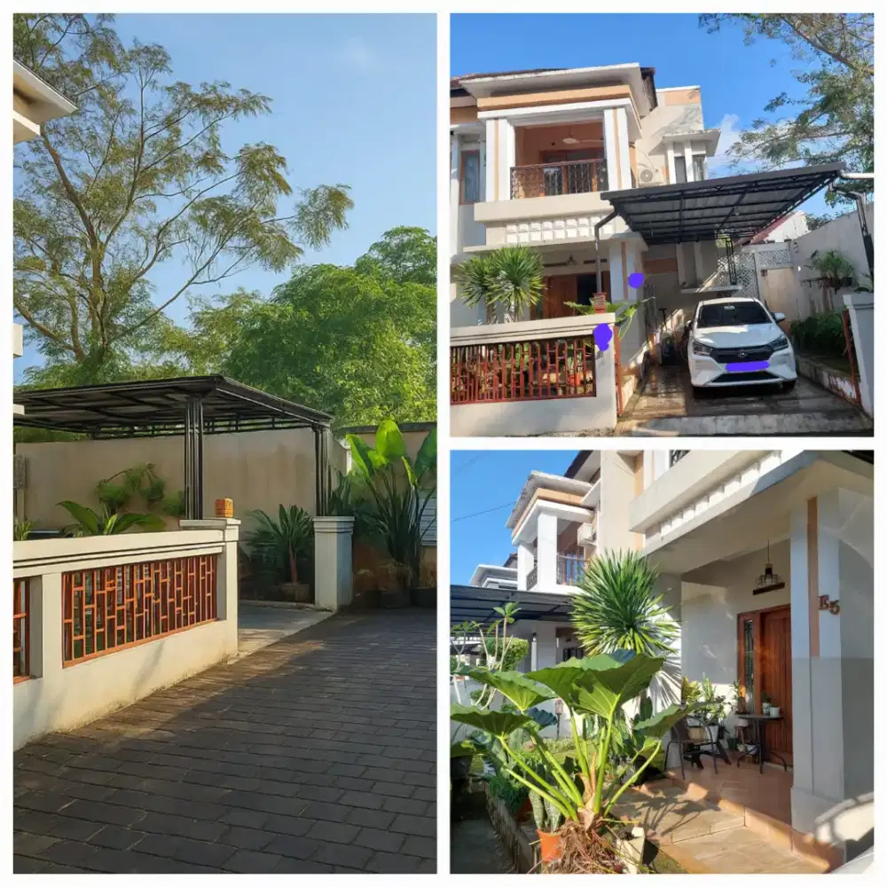 Full Furnished. Posisi hook, luas & sejuk, samping kebun rindang