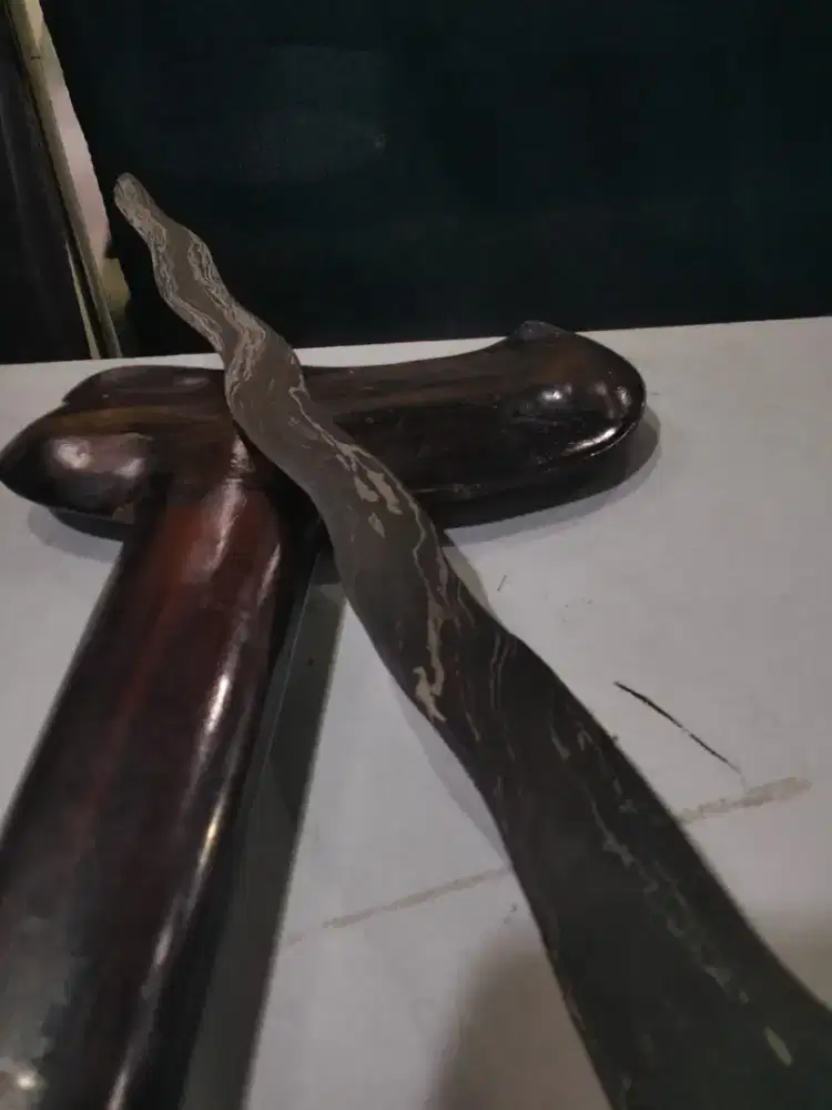 Keris Luk 9 pamor gubet asli tosan aji