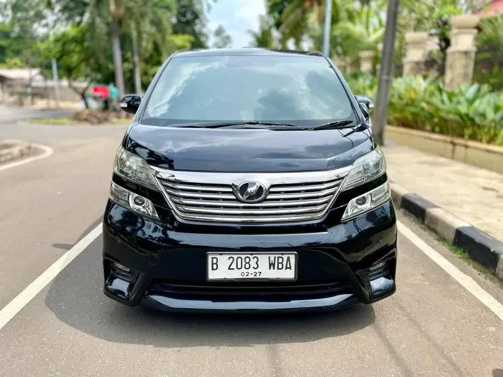 VEllFIRE Z Premium sound 2011 MATIC HITAM ISTIMEWA MURAH DP15JT