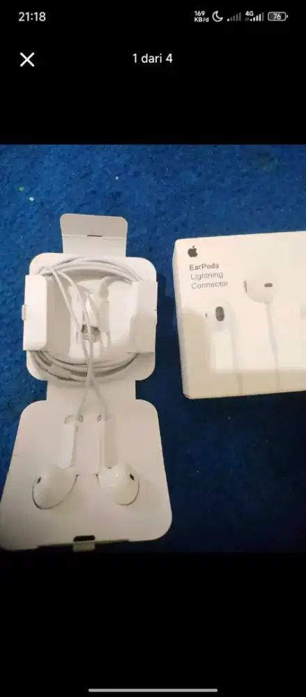 Headset original i phone langsung pakai tanpa bluetooth