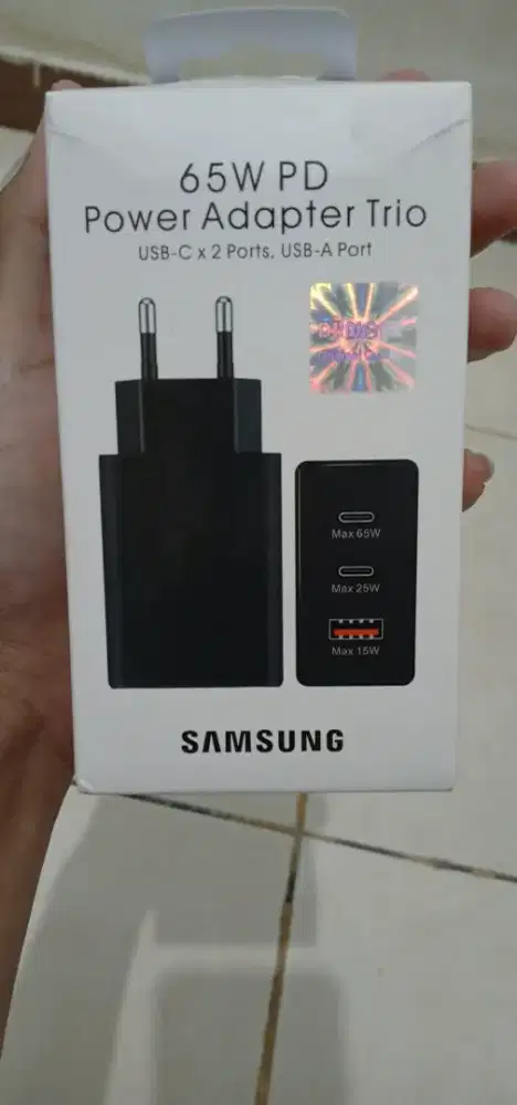 Batok Adapter Samsung 65 watt original