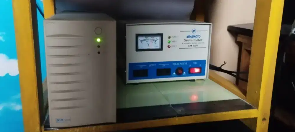 Paket Electric Safely Stavolt dan UPS ICA (AC DIGIT VOLT METER)