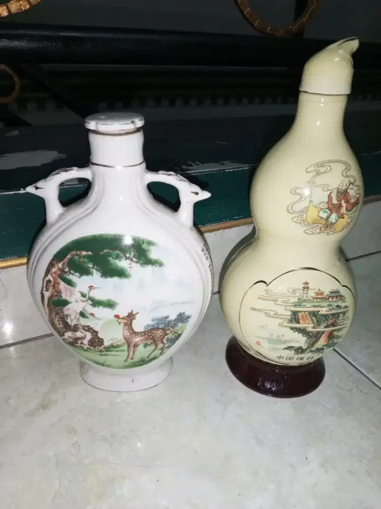Botol arak China 2buah Rp.150rb