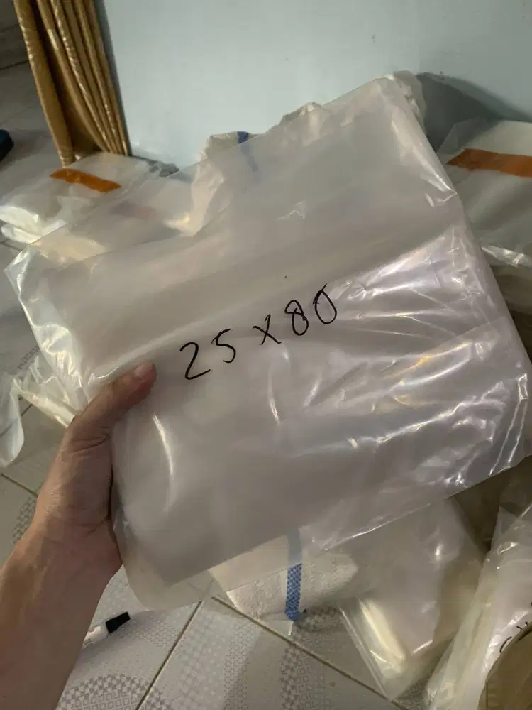 plastik packing ikan / plastik PE tebal