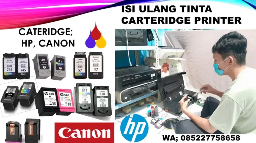 Isi ulang carteridge printer