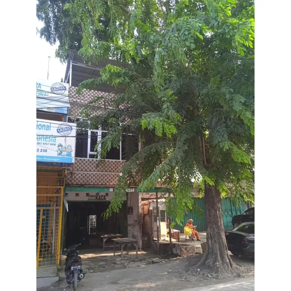 DIJUAL RUKO 3 TINGKAT HM YAMIN MEDAN