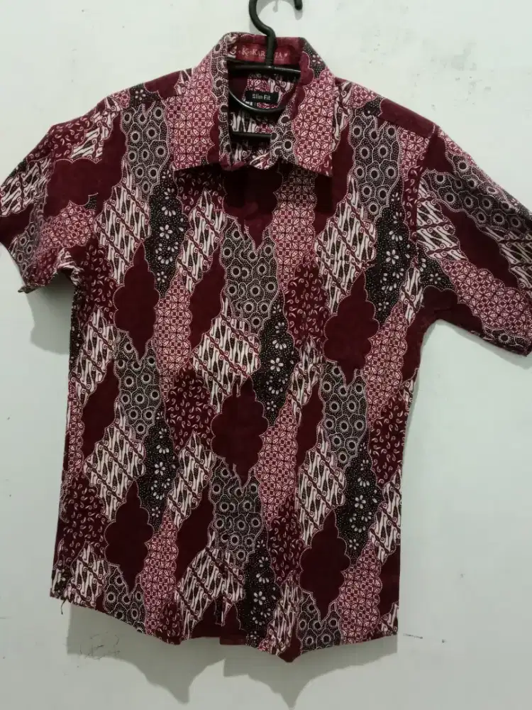 Batik kurnia size M bahan streets