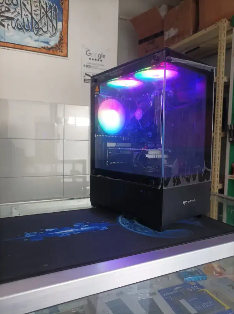 PC Gaming Editing Rendering
Live Streaming intel i7 6700 VGA RX 580