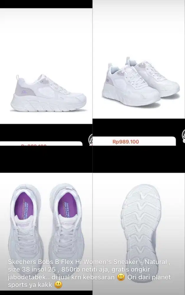 Skechers Bobs B Flex Hi Women's Sneaker - Natural