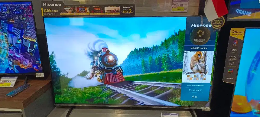 HISENSE 4K VIDAA TV 55 INCH (KREDIT TANPA DP)