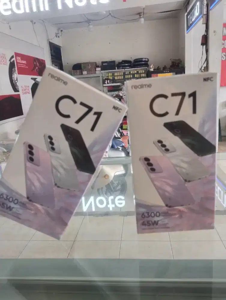 Promo WOW Realme C71 NFC (4+8/128) Promo hp baru, segel dan murah
