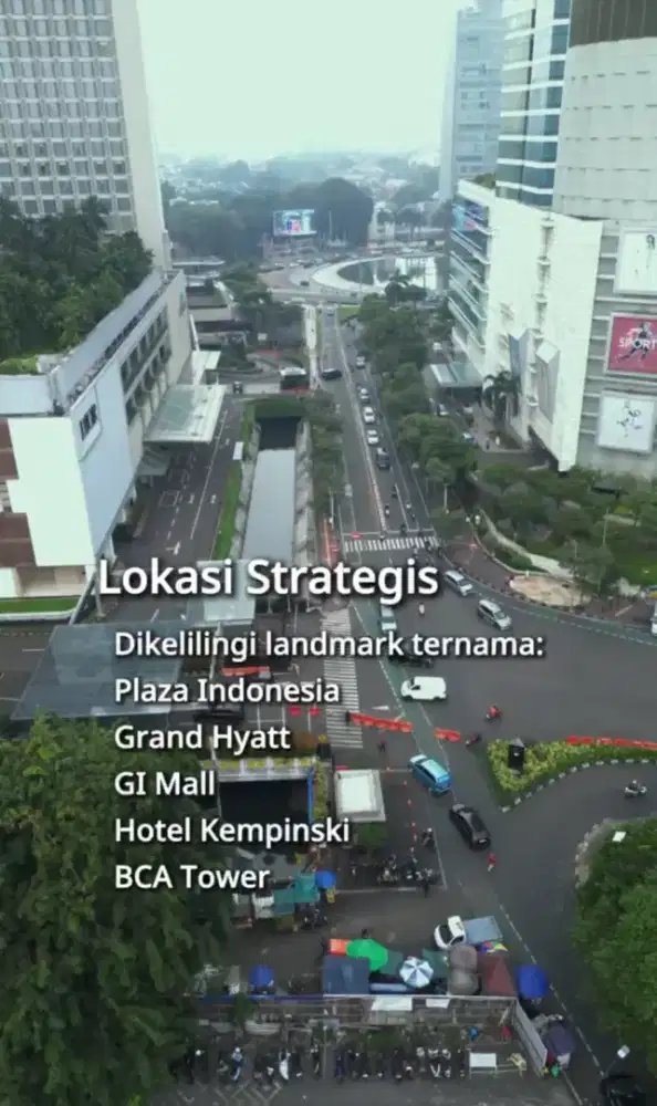 Kavling Area Bundaran HI Lokasi Strategis