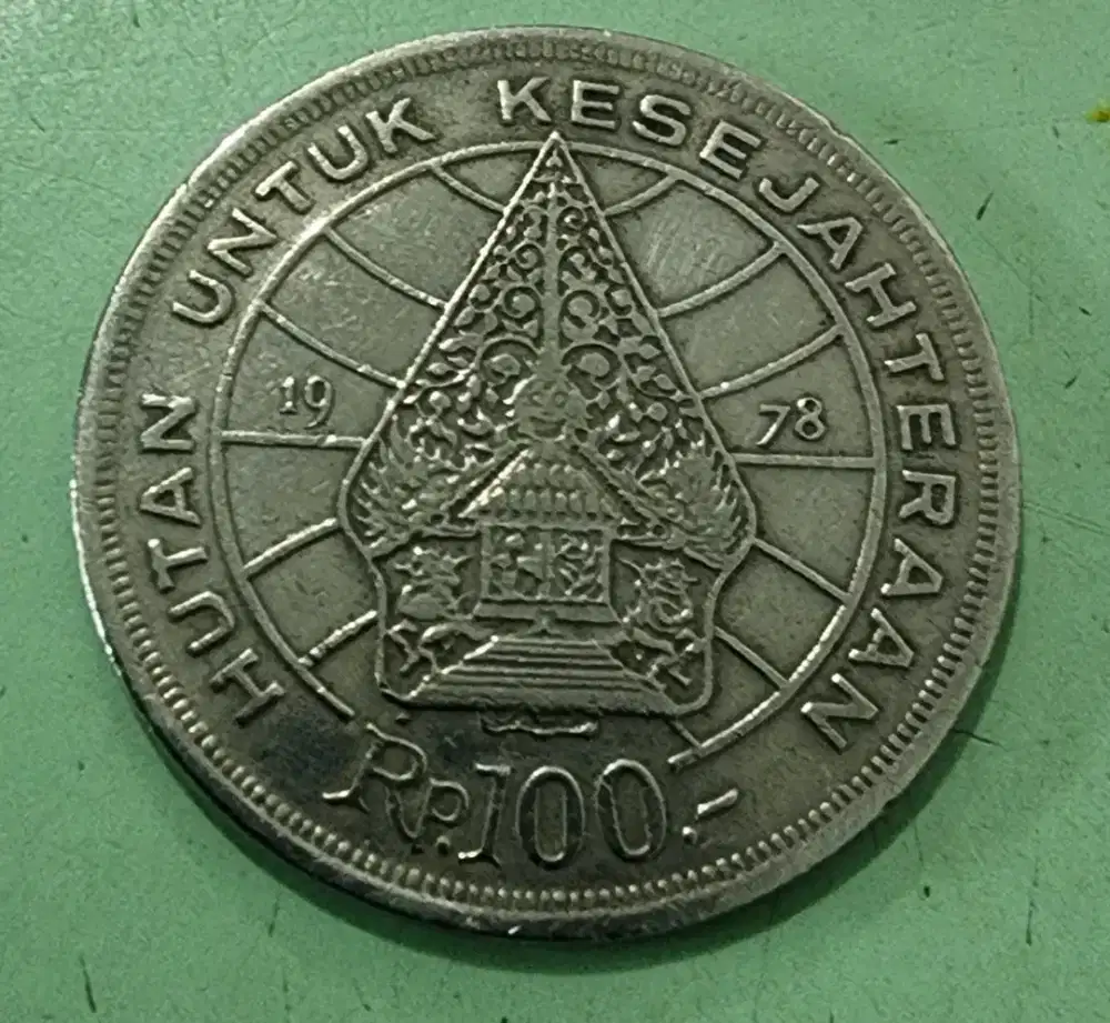 Koin Langka Rp100 Wayang Gatotkaca 1978—Koleksi Numismatik Asli (nego)